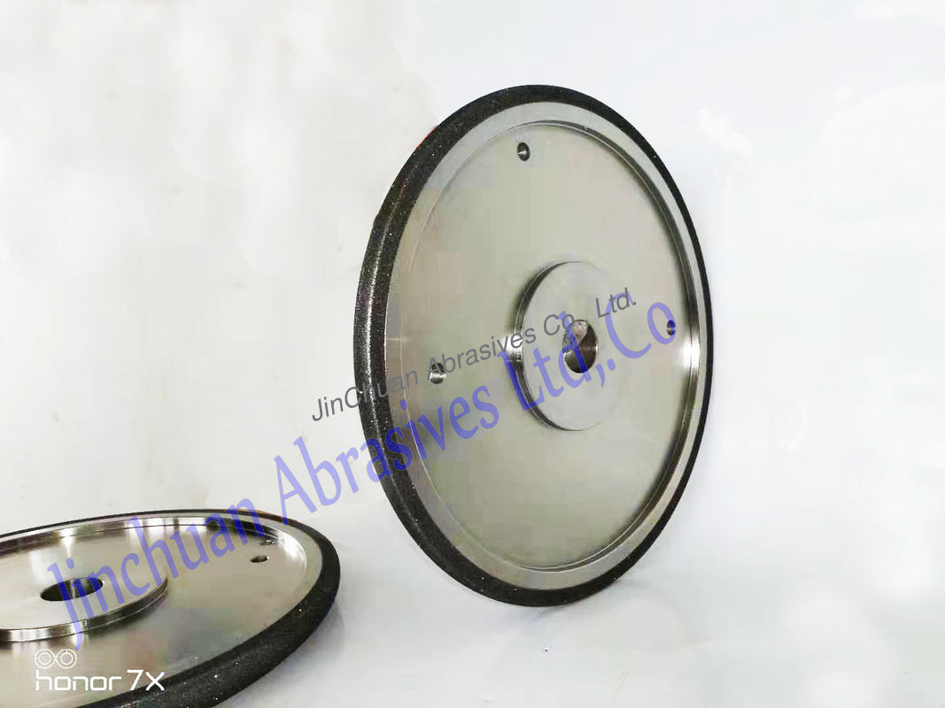 Customized 12 Inch Electroplated CBN Diamond Wheel With Two Locating Hole For Band Saw Sharpening