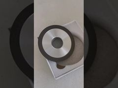 1V1/60° 100*6T*31.75*10mm  Rebolo de Retificação CBN com Ligação de Resina para Retificação e Polimento de Precisão