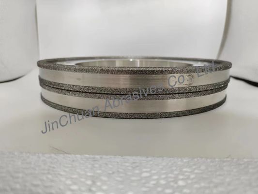 Electro Bonded CBN Grinding Wheel For Cast Iron 6 Holes Diamond Grinder Disc 254mm