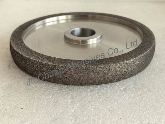 Qualidade  Customized Electroplated CBN Grinding Wheel, Diameter 184mm, Grit Number B213 Fábrica