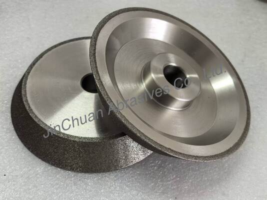 Qualidade  125mm Electroplated Bonded Cbn Grinding Wheel For Grinding And Chamfering Fábrica