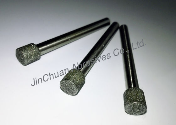 Small Electroplated Diamond Grinding Pins For Inner Diameter D126 Grit