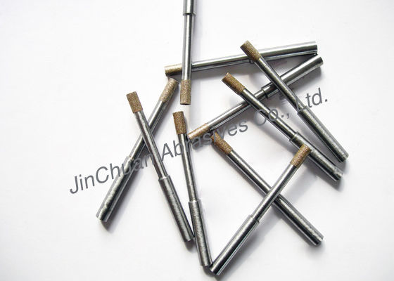 Durable Electroplated CBN Grinding Pins For High Speed Tool Steel