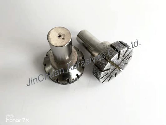 Cylindrical D100 D120 Diamond Finishing Burs For Low Iron Content Metals