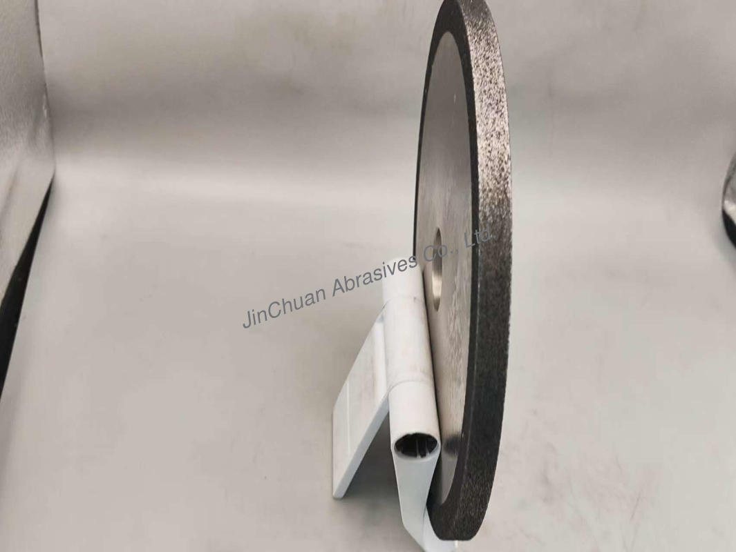Electroplated CBN Grinding Wheels 200*9.5mm With Radius 0.38mm For Precision Grinding And Smooth Surface Finishing