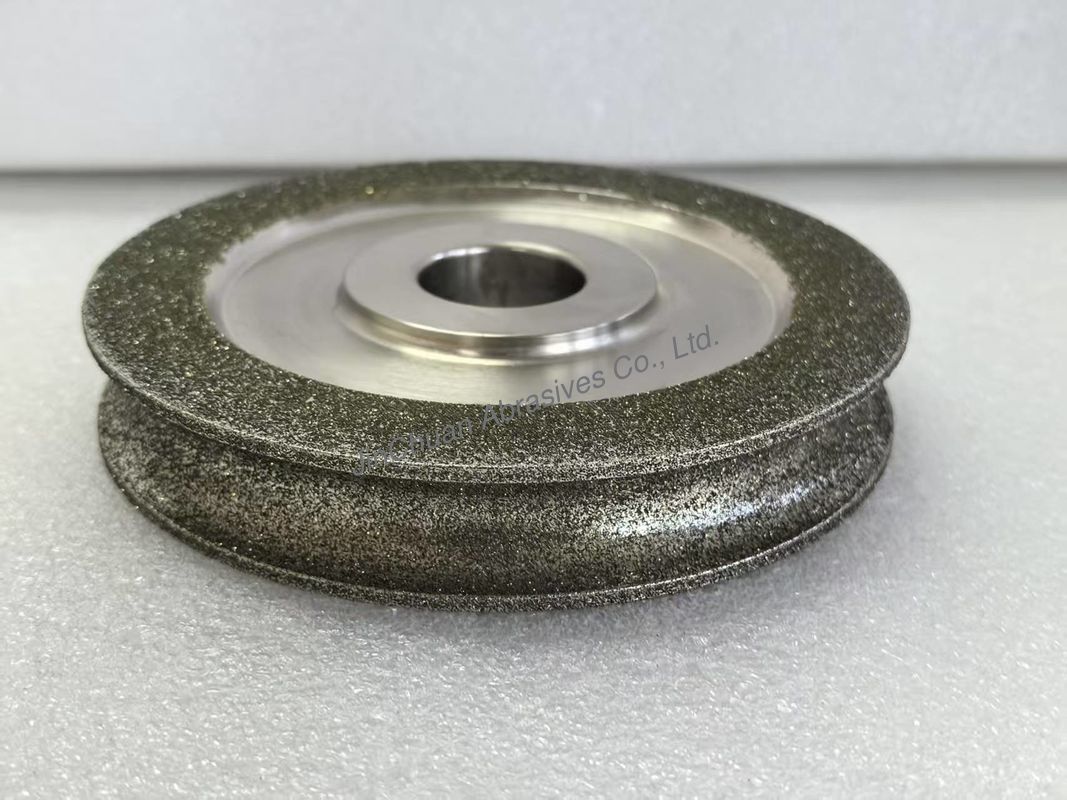 Durable Electroplated Diamond Grinding Wheels For Precision Grinding And Sharpening 1F6Y Shape