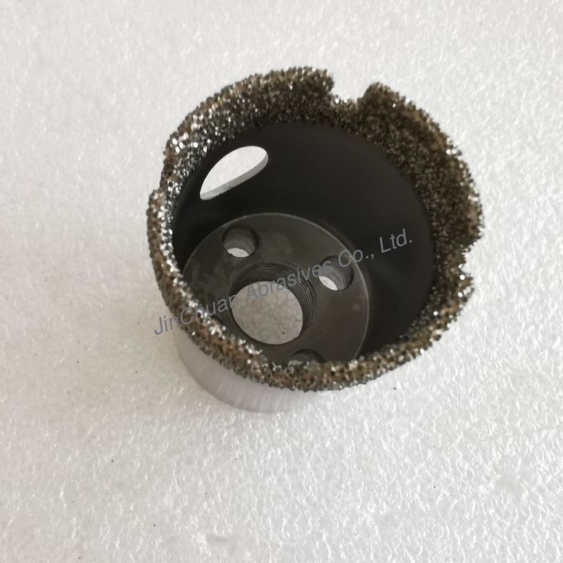 6A2 38*53*M16 Mm D30/35 Vacuum Welded Diamond Drill Bits For Medical Industry