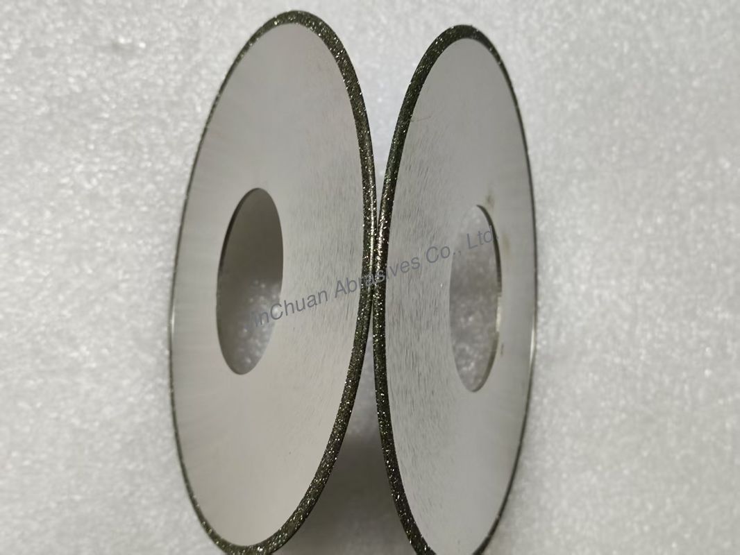 1A1 127*1.55*44.45*3mm  D100/120 Electroplated Diamond Grinding Wheel