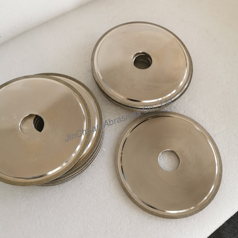 Best-Selling 14F1 150*5.68T*30*5mm Grit Size D126 Electroplated Diamond Grinding Wheel