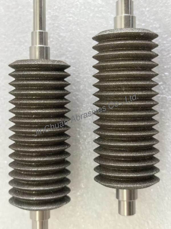 Non-Standard Customized Electroplated CBN Grinding Wheel 30*122.5*6*3 Mm For Sharpening Multitool Saw Blades(BIM,HCS,HSS)