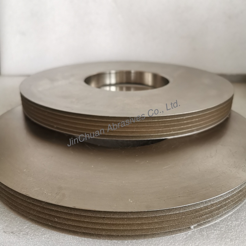 Electroplated CBN Grinding Wheel 1E1SP 300*127mm B200/203 With Grooved