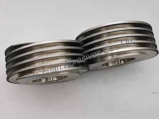 Rodas helicoidais ligadas galvanizadas do Cbn 99.06*38.1*15.93mm para tesouras de moedura