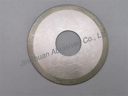 Diamond Grinding Wheels Cutting Blade galvanizado de prata para 1A1 100mm*0.8mm*7mm
