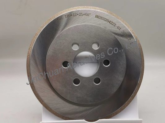 grãos aglomerados 120*12*25*6*1.6mm de Diamond Dressing Wheel 14D1 D35/40