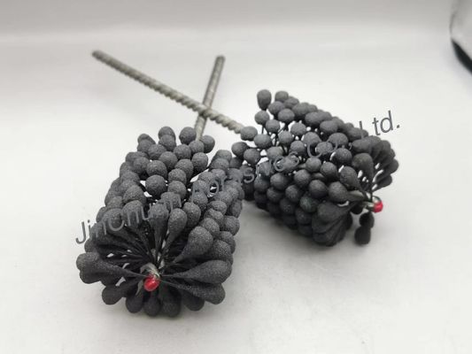 A afiação flexível do carboneto de silicone do cilindro 60*80*200 escova o grão 600