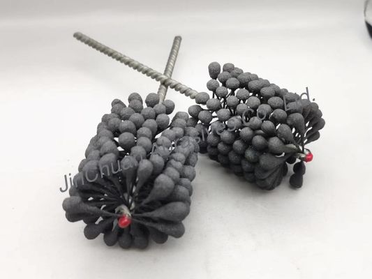 A afiação flexível do carboneto de silicone do cilindro 60*80*200 escova o grão 600