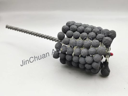 Escova 70*80*200mm da pedra de afiar do cilindro do OEM de 320 grãos