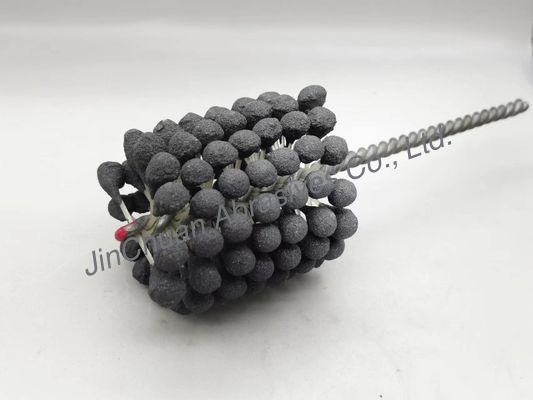 Escova 70*80*200mm da pedra de afiar do cilindro do OEM de 320 grãos