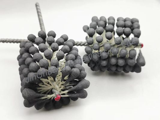 grão cúbico de afiação flexível do nitreto de boro 80 da escova de 80*80*200mm