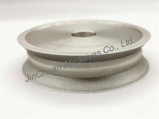 O entalhe galvanizou Diamond Grinding Wheels Diameter 100 12 19 49 o ângulo D400
