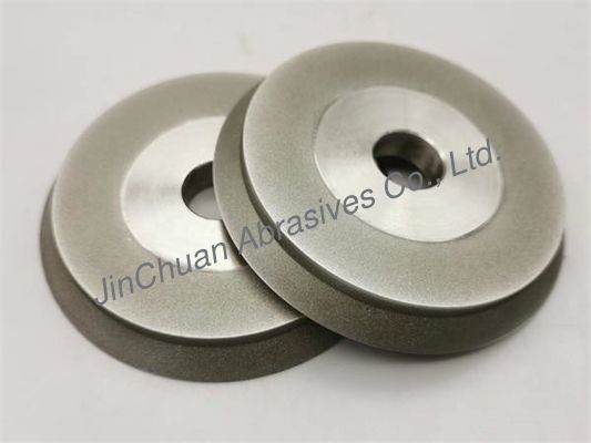 O entalhe galvanizou Diamond Grinding Wheels Diameter 100 12 19 49 o ângulo D400