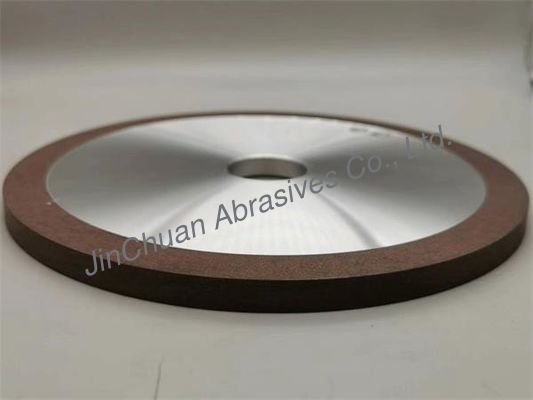 Ligação Diamond Grinding Wheel Diameter da resina de Brown 1A1 125 D300#