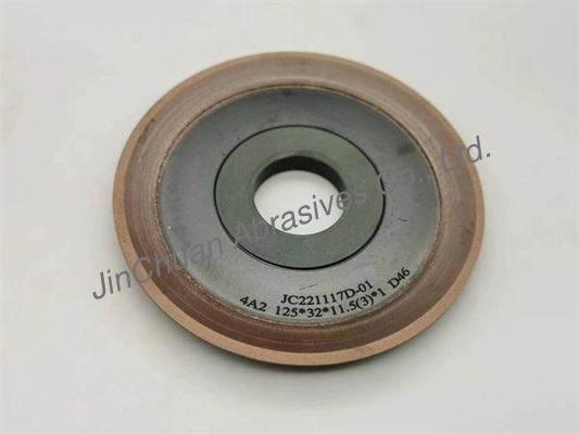 Resina Diamond Grinding Wheel da baquelite D46 125 32 11,5 (3) 1 C100 ISO9001