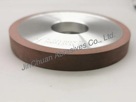 alumínio Basebody 75 * 6mm de 1A1 Diamond Grinding Resin Bonded Wheel