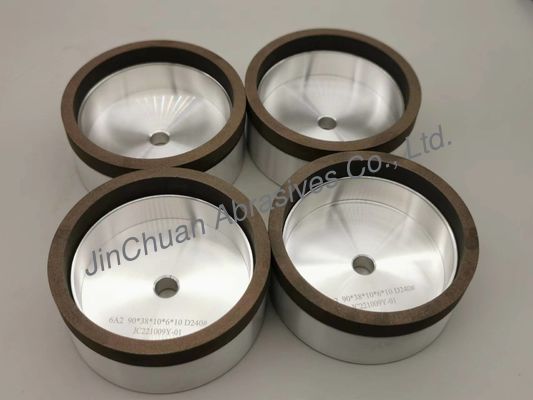 6A2 a resina Diamond Grinding Wheel Edge Polishing ligou a forma D181 do copo