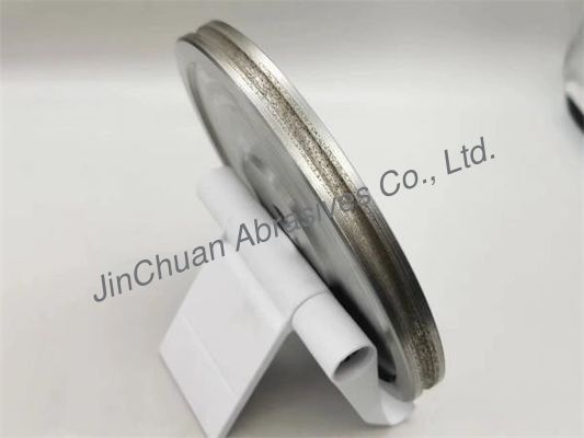D91 C50 galvanizou Diamond Grinding Wheel For Glass com entalhe 150 16 3,5
