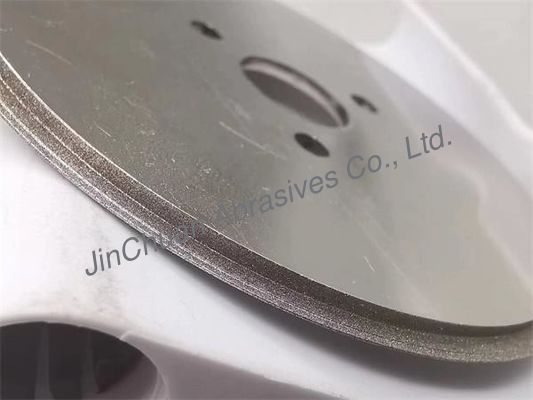 B46 galvanizou a roda de moedura do CBN para cortar o carboneto 80 1152,5 0,4