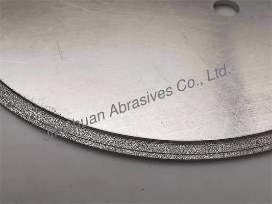 B46 galvanizou a roda de moedura do CBN para cortar o carboneto 80 1152,5 0,4