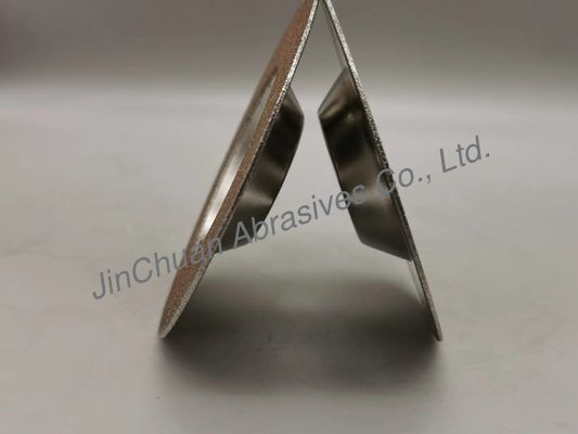 disco de roda B100 da moedura do copo do Cbn do eletro de 100mm para o asfalto de aço do carboneto de tungstênio