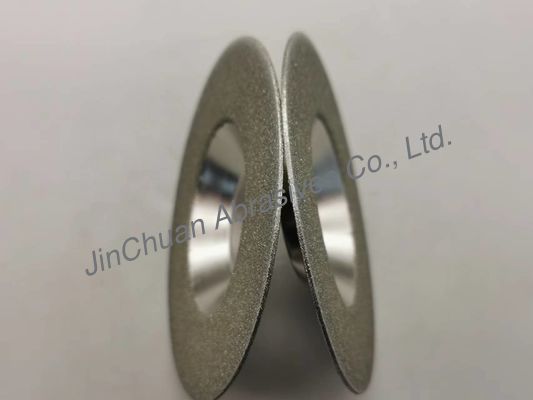 roda galvanizada 100mm 23 * 1mm do copo do CBN Diamond Wheel For Carbide Grinding
