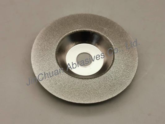 roda galvanizada 100mm 23 * 1mm do copo do CBN Diamond Wheel For Carbide Grinding