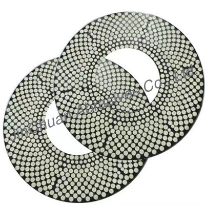 Rebolo de disco duplo de liga vitrificada para disco de moedor PCD PCBN