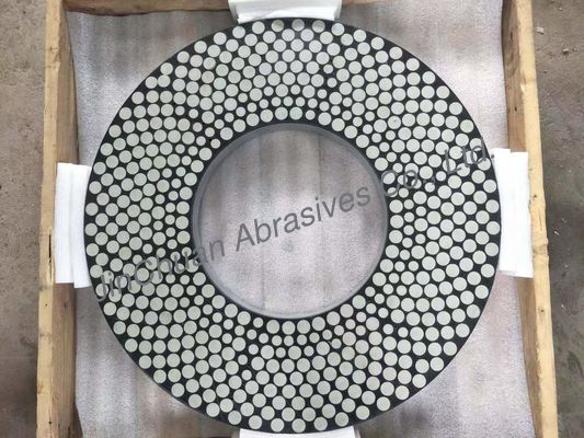 Rebolo de disco duplo de liga vitrificada para disco de moedor PCD PCBN