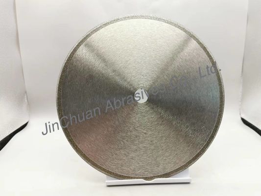 200mm galvanizou o furo de moedura 1F1R do mandril de Diamond Wheel Diameter 15,875