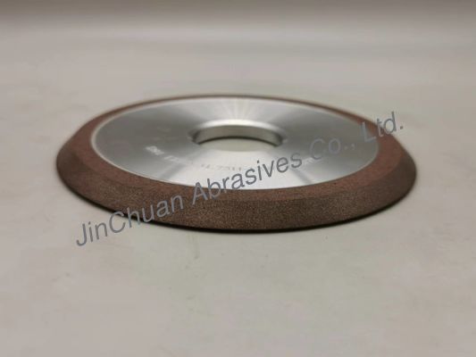 Trabalho molhado do carboneto Resinoid de Diamond Grinding Wheel For Tugnsten da liga 1EE1