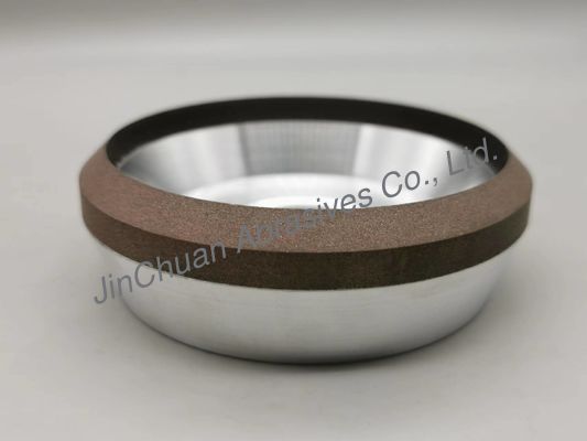 11V5 45 graus de resina ligou o disco de Diamond Grinding Wheel Cup Shape D91