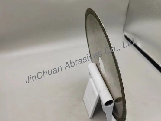 Diamond Grinding Wheel liso de prata 200mm*1.0mm*31.75mm*10mm para industrial