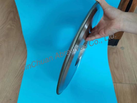 14FF1 galvanizou Diamond Grinding Wheels de prata D120/140 350*20*127*7*307*5