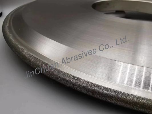14FF1 galvanizou Diamond Grinding Wheels de prata D120/140 350*20*127*7*307*5