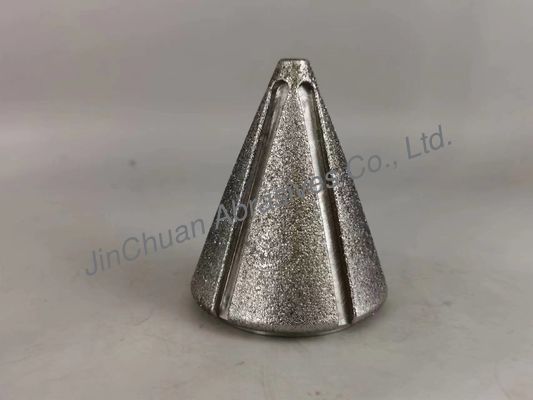 A cor de prata Diamond Grinding Head galvanizado D40 personalizou