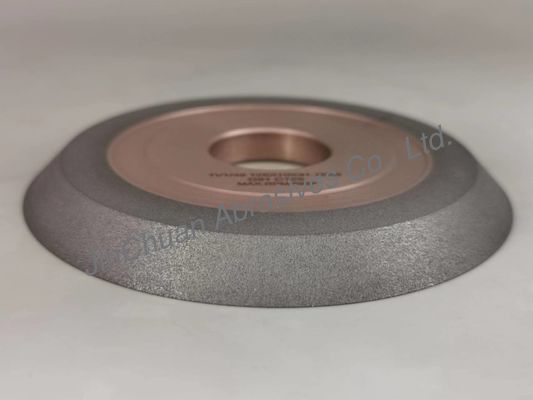 Resina híbrida de Diamond Grinding Wheels 1v1 da ligação para o Cnc que mói 125*10*31.75*6 milímetro