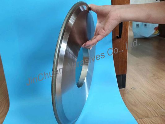 14F1 Rodas de moagem de diamante electroplacada Diâmetro de aço 350 D80/100