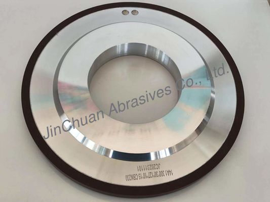 14A1 300 mm Roda Cbn plana para moagem e polir cilíndrica Roda de diamante