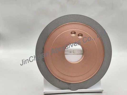 125 mm 1V1 20 graus Hybrid Bond Diamond Grinding Wheels para fluting e gashing
