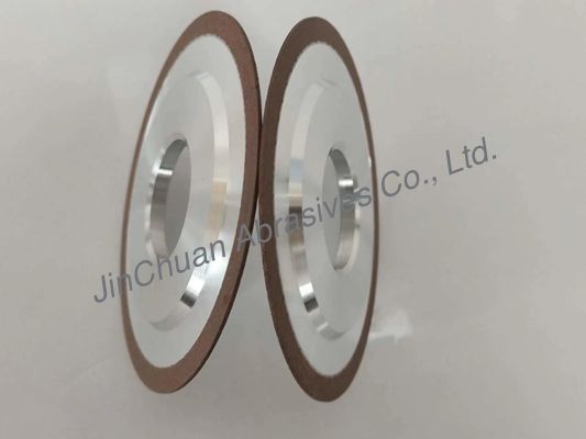 Trabalho a seco 14A1 Roda de moagem de ligações de resina Ferramentas de carburo Roda de afiar diamantes