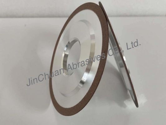 Trabalho a seco 14A1 Roda de moagem de ligações de resina Ferramentas de carburo Roda de afiar diamantes